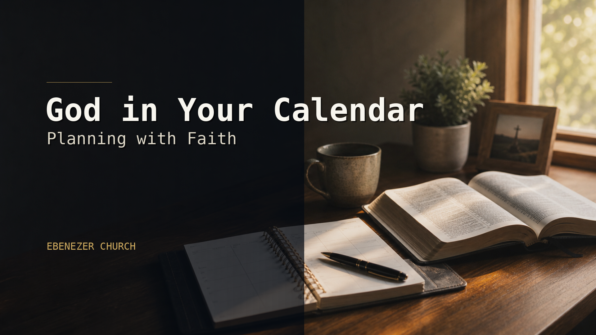 Featured image for God in Your Calendar: Planning with Faith or Planning Without God.