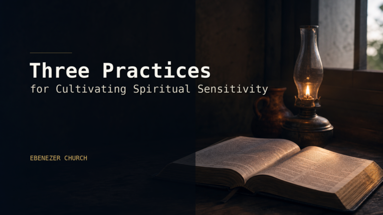 Featured image for Three Practices for Cultivating Spiritual Sensitivity.