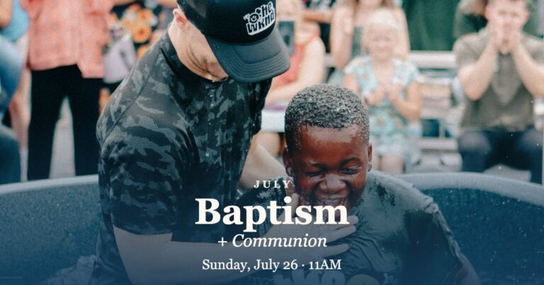Baptism + Communion