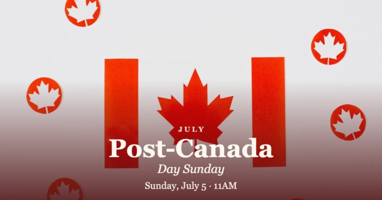 Post-Canada Day Sunday