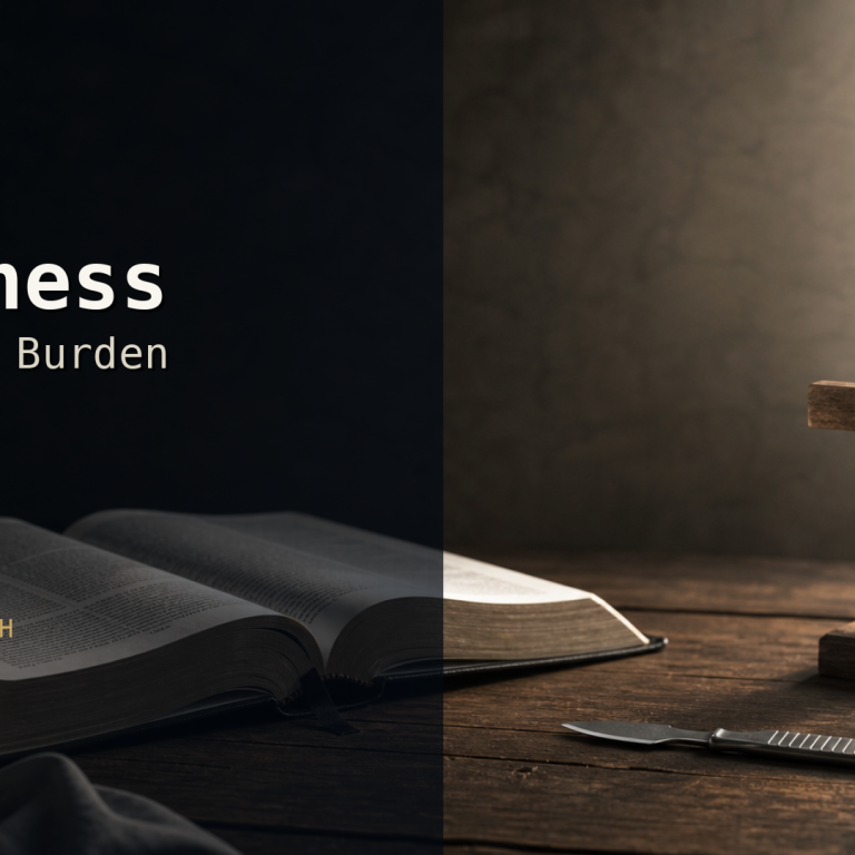 Featured image for Holiness Is Not a Burden: It’s Freedom.